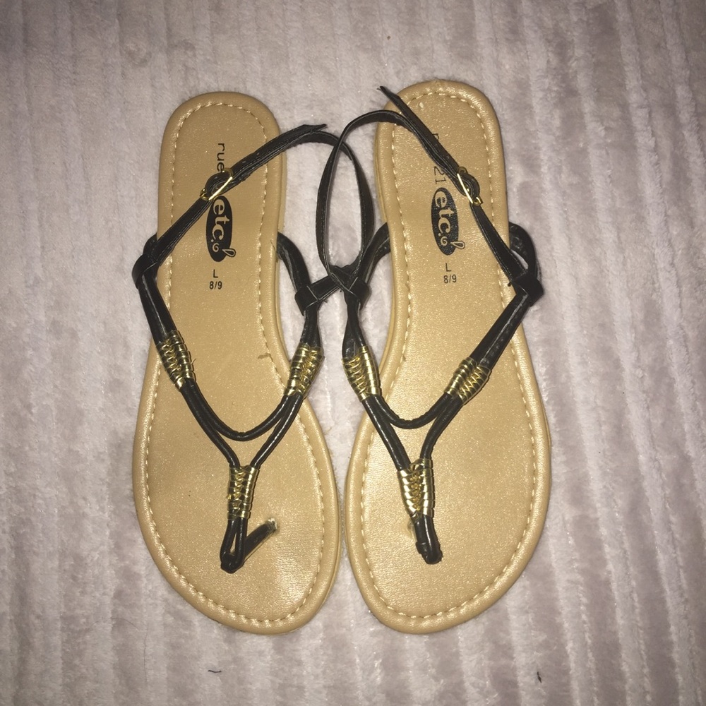 Black Sandals